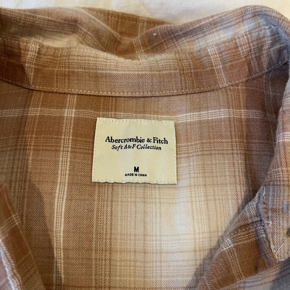 Cropped Flannel Blouse - image 2